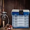 Leisure Sports Storage and Toolbox, Durable Organizer Utility, 4 Drawers with 19 Compartments Each, Camping, Dark Blue 633823FGJ - alternate 2